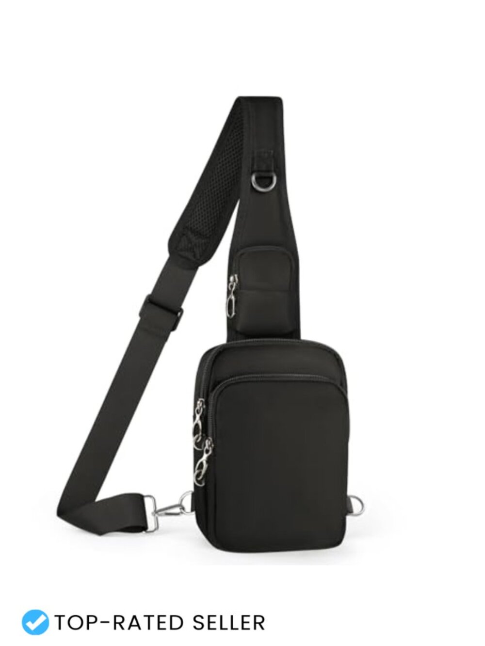 Anti-Theft Sling Bag Waterproof RFID Blocking Crossbody Mini Travel